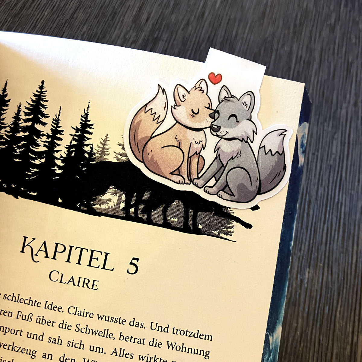 Magnetlesezeichen Schattenrudel