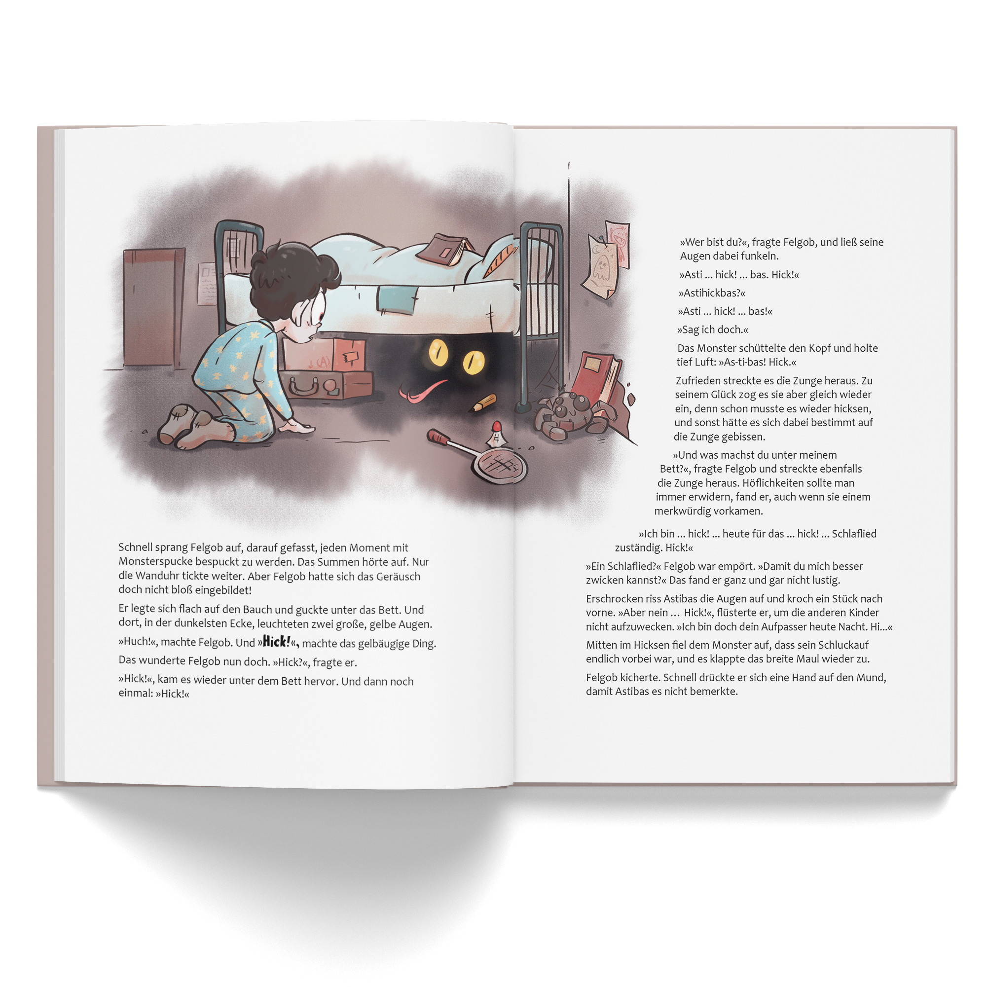 Felgob und die Monster - Kinderbuch
